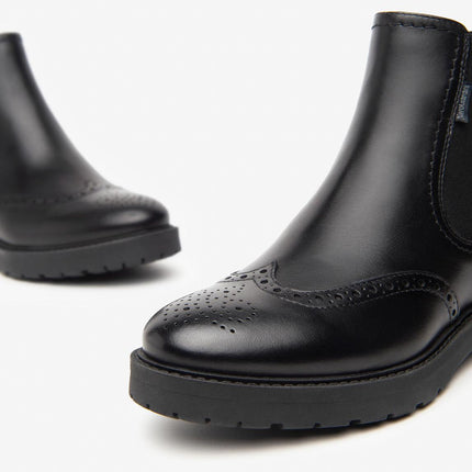 Nero Giardini Stivaletti Chelsea Oxford Donna Pelle Nero I411452D NERO 100 Nero Giardini 