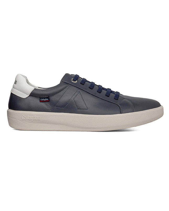 Callaghan Sneakers Bassa Uomo in Pelle Blu - MARIO SPATARELLA