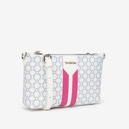 Borsa Bianca con Tracolla E443741D BIANCO 707 Nero Giardini Borse 