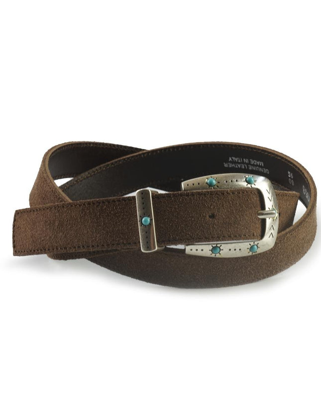 Spatarella Cintura Donna in Camoscio Moro - MARIO SPATARELLA