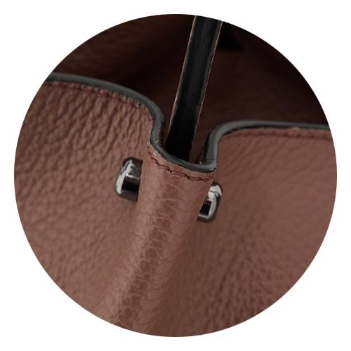 Gabs Borsa a Spalla Shopper in Pelle Nera LILLY TG M BALSAMICO Gabs 