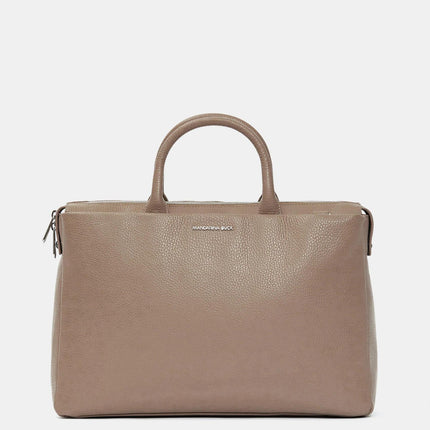 Borsa Lavoro Mandarina Duck  in Pelle Taupe Porta PC 15 Pollici MWT04 MELLOW URBAN TAUPE Mandarina Duck 