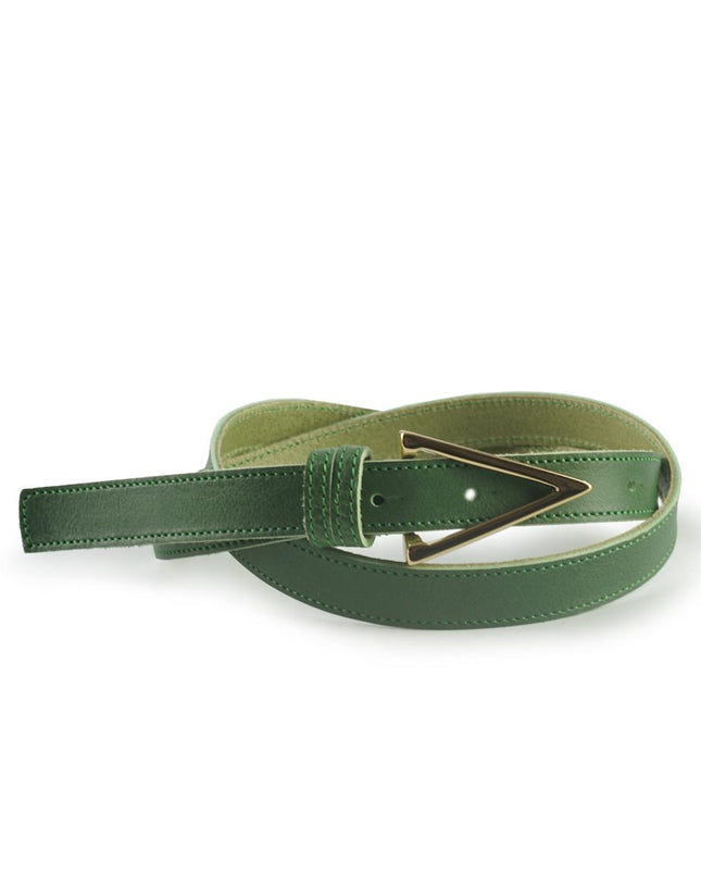 Cintura Donna in Pelle Verde 88220/20 LIGHT GREEN Spatarella 