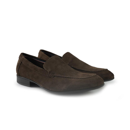 Vueva Mocassini Uomo in Camoscio Testa di Moro MS463R03 BROWN Vueva 