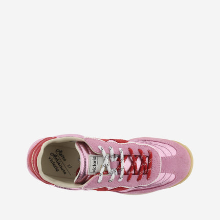 Victoria Sneakers Bassa Donna Urban City Running Metallizzato 1158111 SATURNO NYLON PINK Victoria 