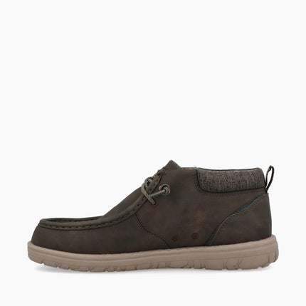 Jeep Slipon Uomo in Eco Brown Marrone SAMOA WALLABEE MID DARK BROWN Jeep Footwear 