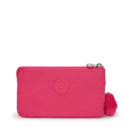 Kipling Portafogli Multitasche Fucsia CREATIVITY L LOVE HEART Kipling 