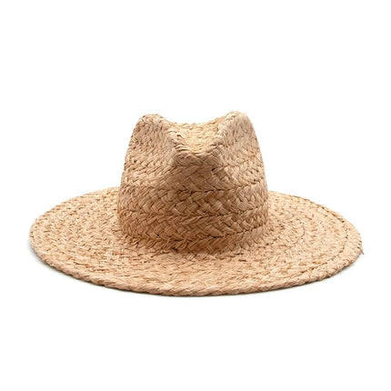 Cappello Fedora Unisex in Rafia Naturale FEDORA THE NORTH RAFIA RAFIA NINETOWEAR 