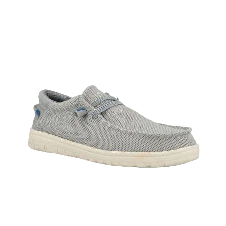 Jeep Wallabee Uomo in Canvas Ghiaccio - MARIO SPATARELLA