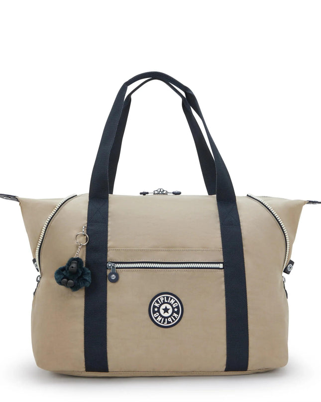 Kipling Borsone Shopper Viaggio in Tessuto Soft Taupe ART M C SOFT TAUPE Kipling 