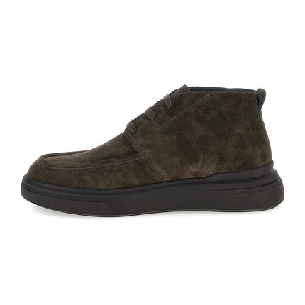 Stonefly Polacchine Uomo in Camoscio Gray Brown 221594 PHOENIX PEAT GRAY Stonefly 