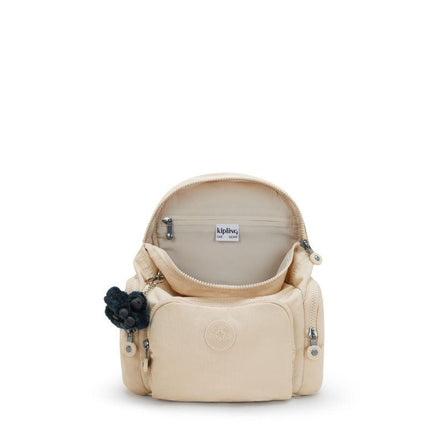 Kipling CITY ZIP MINIBACK TO BEIGE