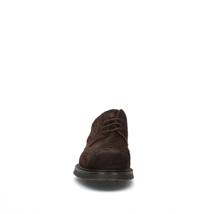 Francesine Oxford Uomo in Camoscio Marrone 73C5 PEPE Frau 