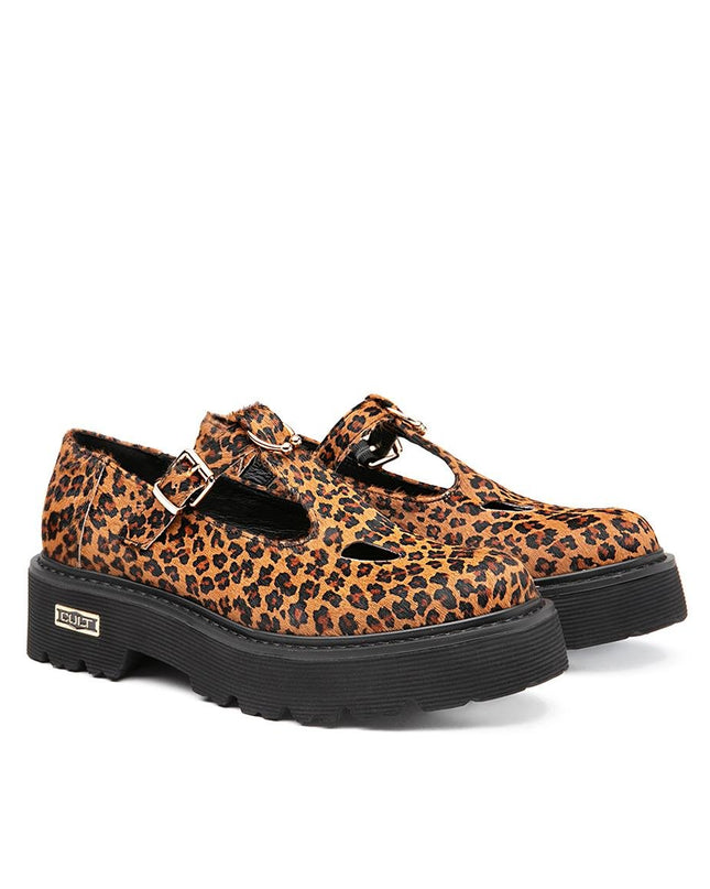 Pump Cult con Occhielli in Cavallino Leopard - MARIO SPATARELLA
