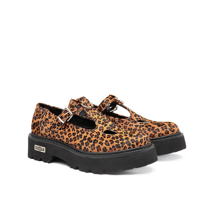 Pump Cult con Occhielli in Cavallino Leopard - MARIO SPATARELLA