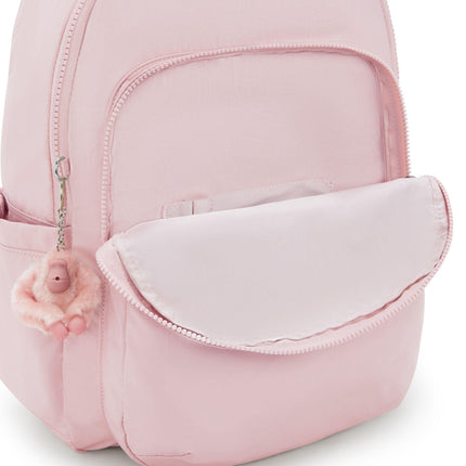 Kipling Zaino Porta Computer 15 Pollici Rosa SEOUL RG PINK SHINE Kipling 
