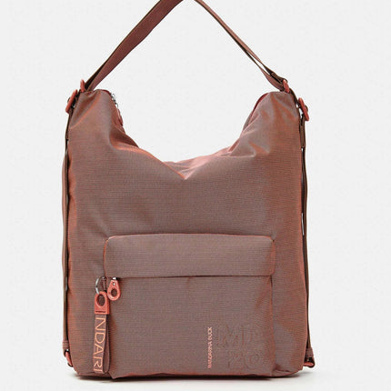 Mandarina Duck Borsa Convertibile Zaino Tessuto Noce Peca QMT09 MD20 PECAN NUT Mandarina Duck 