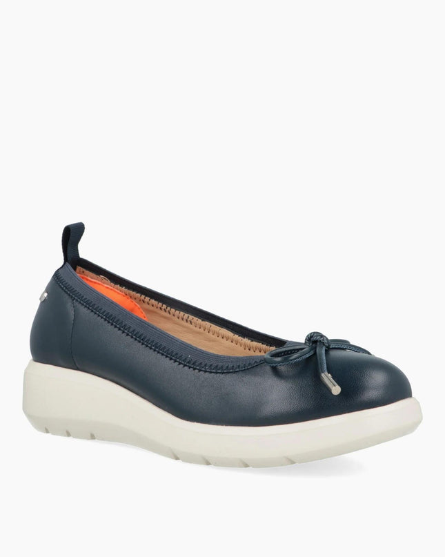 Impronte MOKA BALLERINA LEATHERNAVY
