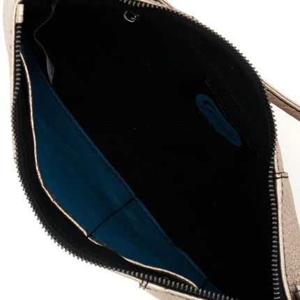 Gabs Pochette Donna con Tracolla in Pelle Oro Chiaro BEYONCE TG M BULL LAMINATO Gabs 