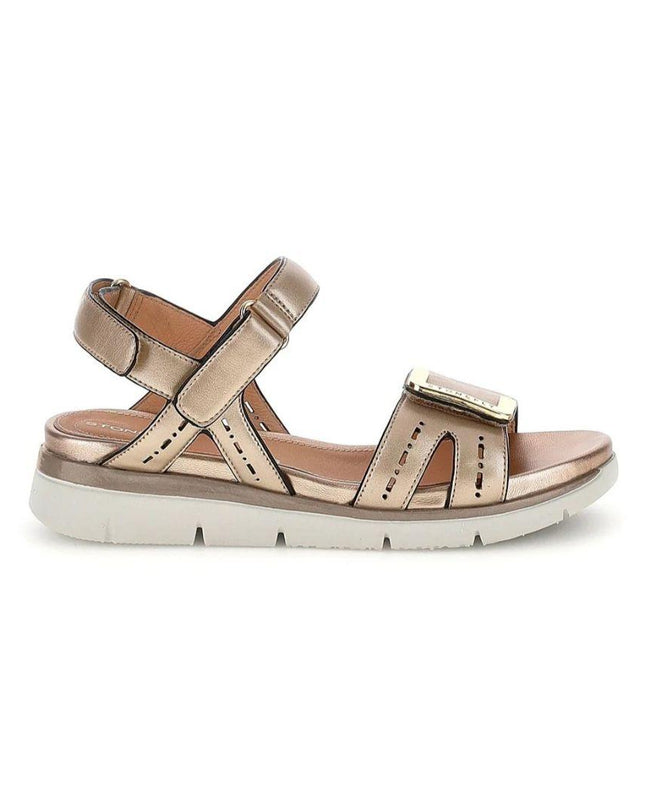 Stonefly Sandalo Basso Donna con Doppio Velcro in Pelle Laminata 223658 ELODY LASER SIMPLY Stonefly 