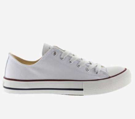 Sneakers Donna Bassa Bianca 106550 TRIBU BASKET DONNA WHITE Victoria 