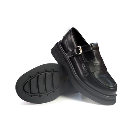Mocassini Bruno Premi Mocassini Donna con Cinturino in Pelle Nero BM3401 BLACK Bruno Premi 