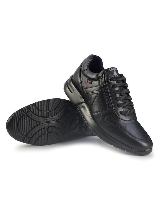 Callaghan Sneakers Uomo in Pelle Nero 91330 GOLIAT BLACK Callaghan 