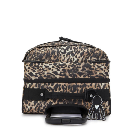 Kipling Trolley Medio Animalier Leopard 4 Ruote - MARIO SPATARELLA