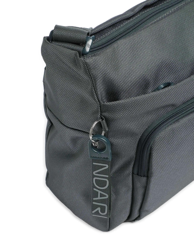 Mandarina Duck Borsa Multitasche con Tracolla in Tessuto Verde QMT58 MD20 PINE GREEN Mandarina Duck 