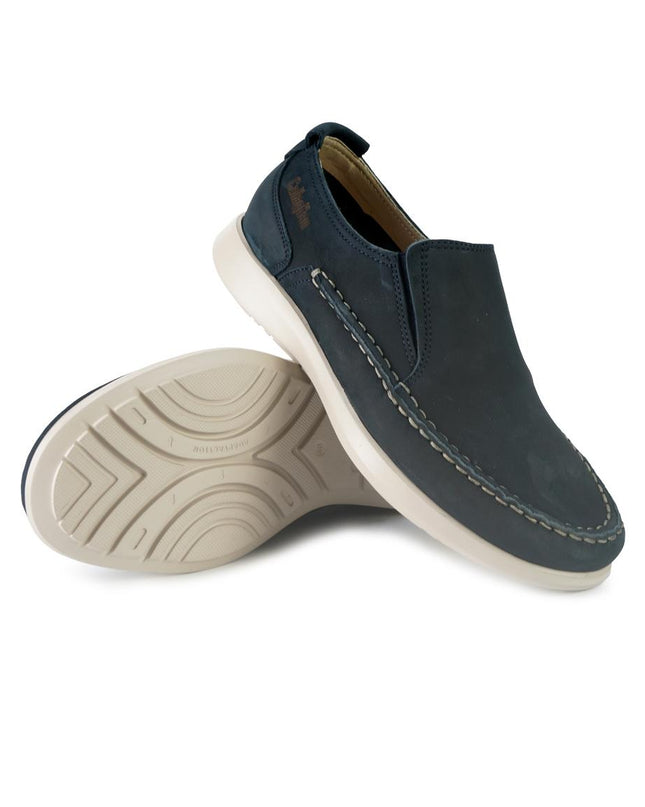 Callaghan Mocassini Uomo Slipon in Pelle Blu 62201 KIOWA AZUL Callaghan 