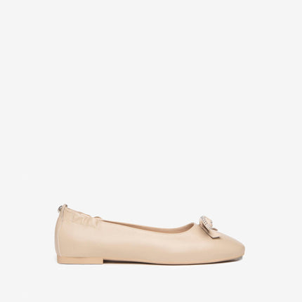 Ballerine in Pelle Lino E306201D LINO 453 Nero Giardini 