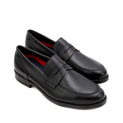 Callaghan Adaptaction Mocassino College Uomo in Pelle Nera 63302 VITORIO NEGRO Callaghan 