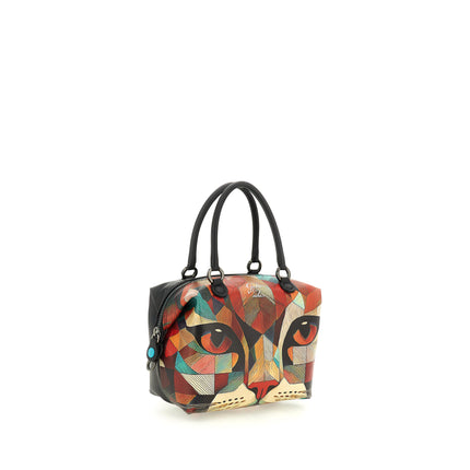 Gabs Borsa Convertibile e Trasformabile con Tracolla in Tessuto Fantasia Gatto Rosso G3 PLUS TG M GATTO ROSSO Gabs 