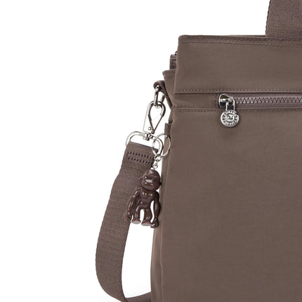 Borsa Lavoro Kipling Lapdop 15 Pollici con Tracolla in Tessuto Cipria ELYSIA WORK BOHO CEDAR Kipling 