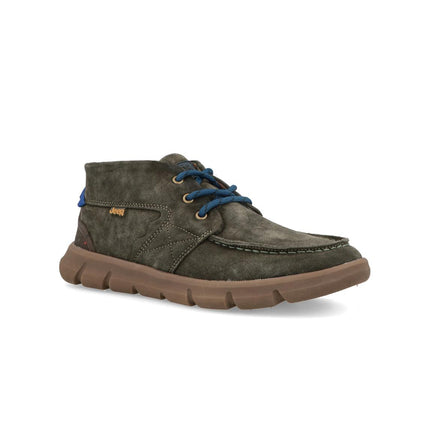 Polacchine Uomo Camoscio Verde TABASCO MOC JM42122A-020 Jeep Footwear 