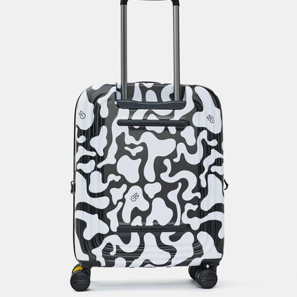 Mandarina Duck Trolley Cabina Bagaglio a Mano Espandibile 4 Ruote Fantasia UJV24 LOGODUCK MOIRE Mandarina Duck 
