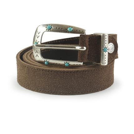 Spatarella Cintura Donna in Camoscio Moro 0259/25 MORO Spatarella 