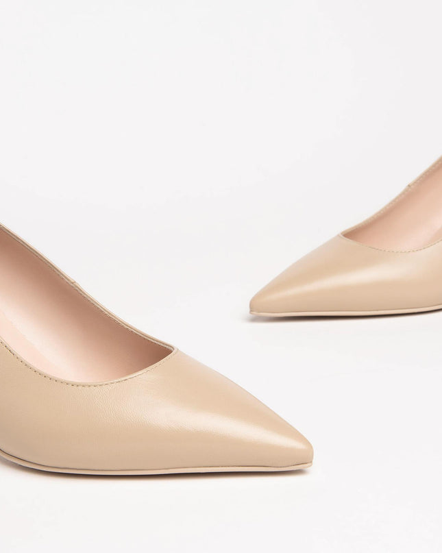 Nero Giardini Decollete in Pelle Lino - MARIO SPATARELLA