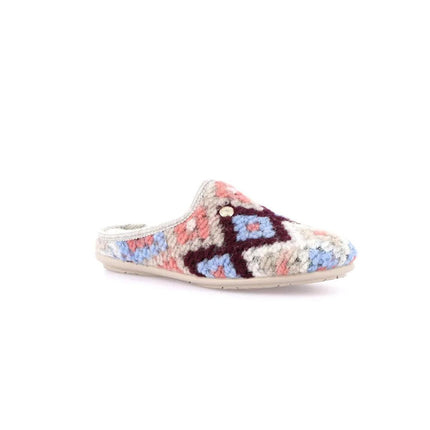 Pantofole Donna Maglia Beige Multi CI3181 FAYE BEIGE Grunland 