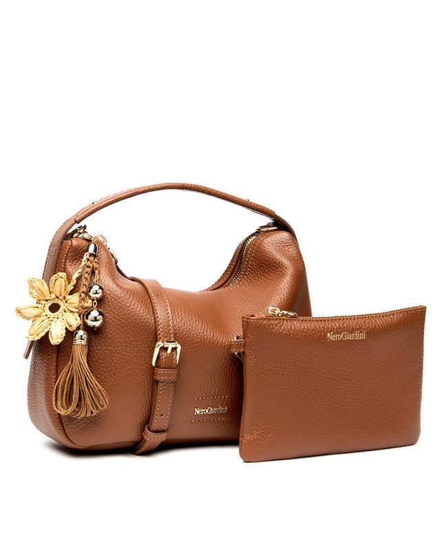 NeroGiardini Borsa Donna in Pelle Cuoio E644143D CUOIO 400 Nero Giardini Borse 