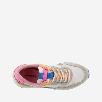 Victoria Sneakers Basse Running Donna Multicolor Bianco 1156110 LUNA NYLON BIANCO Victoria 