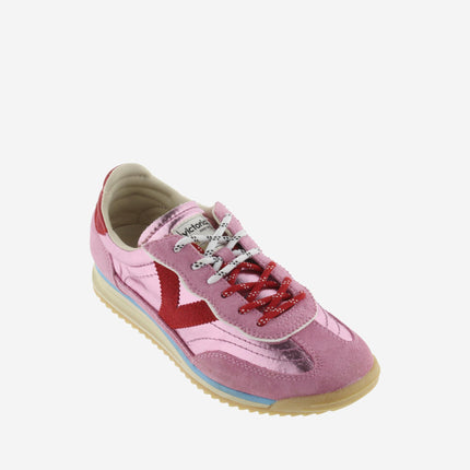 Victoria Sneakers Bassa Donna Urban City Running Metallizzato 1158111 SATURNO NYLON PINK Victoria 