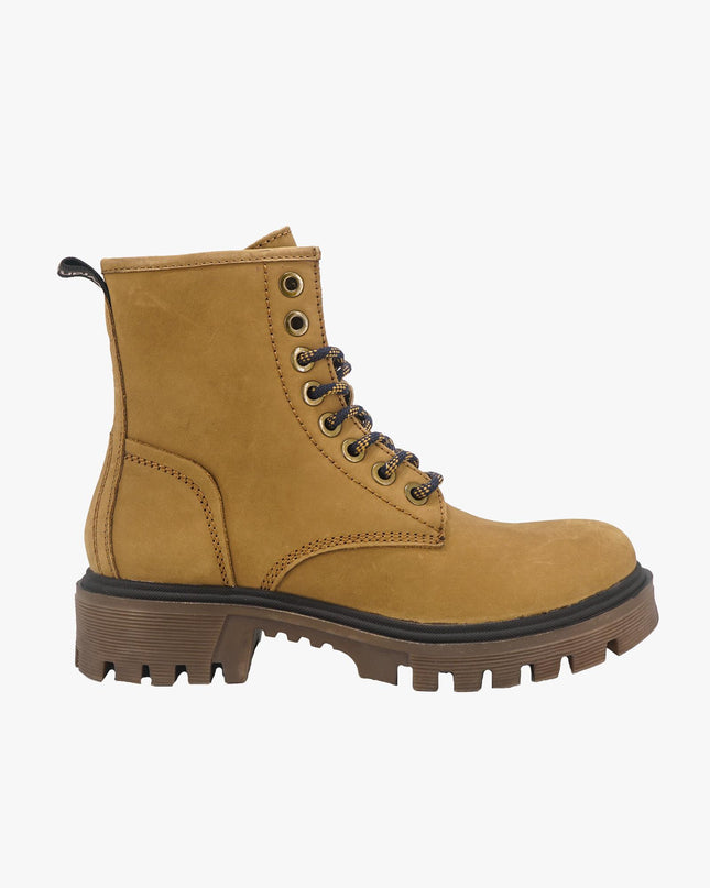 Anfibi Donna in Pelle Cuoio - MARIO SPATARELLA