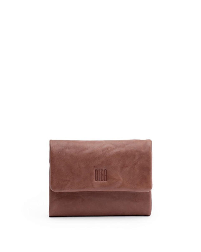 Biba Portafoglio in Pelle Taupe con Portamonete TOT1L TOMBSTONE TAUPE Biba 