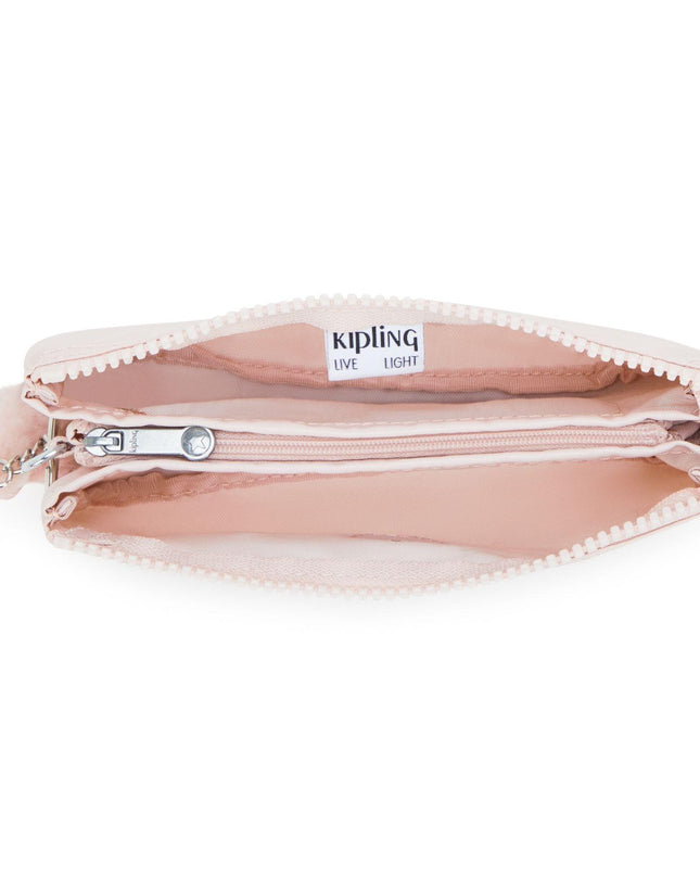 Kipling Portafogli Multitasche Rosa CREATIVITY L PINK SHINE Kipling 