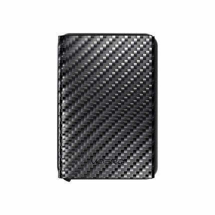 Moero M2 Pro Plus Carbon Black Portafoglio Slim M2 PRO PLUS CARBON BLACK CARD BLACK Moero 