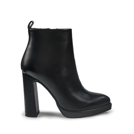 Exe Stivaletti Donna Con Tacco e Plateau in Ecopelle Nero K2417 BLACK Exe 