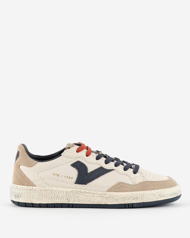Sneakers Victoria Uomo Bassa in Pelle Blu Multi 8806112 SMASH MARINO Victoria 