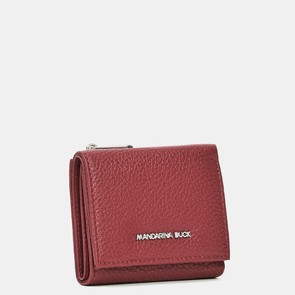 Mandarina Duck Portafogli Donna Pelle Grape Portamonete FZP76 MELLOW LEATHER GRAPE Mandarina Duck 