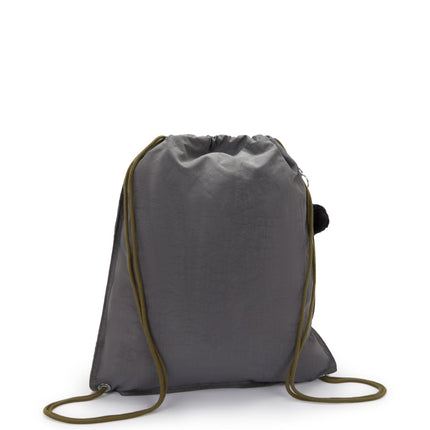 Kipling Sacca in Tessuto Fantasia Grigio SUPERTABOO BACK TO GREY Kipling 